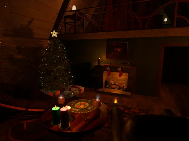 Christmas Cozy Cabin
