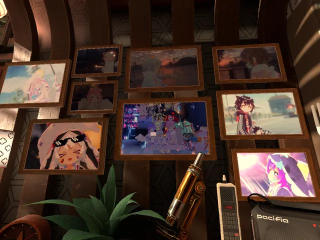 雨中のカプセル