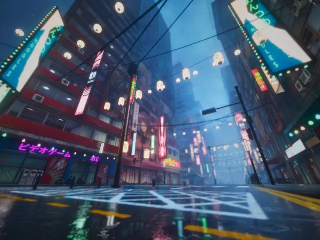 Urban Japan City