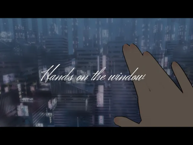 Hands on the Window