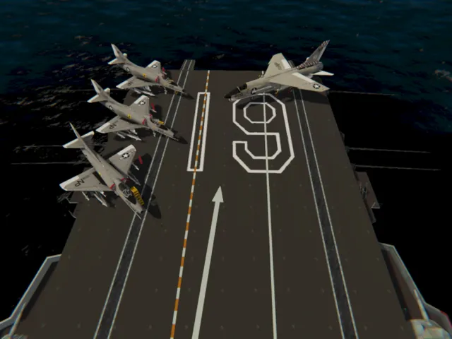［VF-213］ CVA-19 1964 Deployment