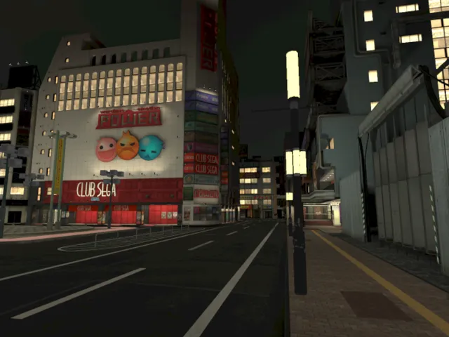 Like a Dragon - Theatre and Hotel District （Night） - RP compatible