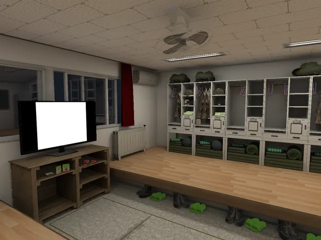 구형 생활관 （Korean Old Barracks）