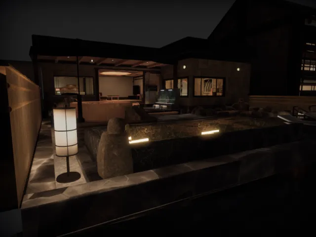 湯邸「星影のまどろみ」⁄ JapaneseSuiteOnsenA1 SampleWorld