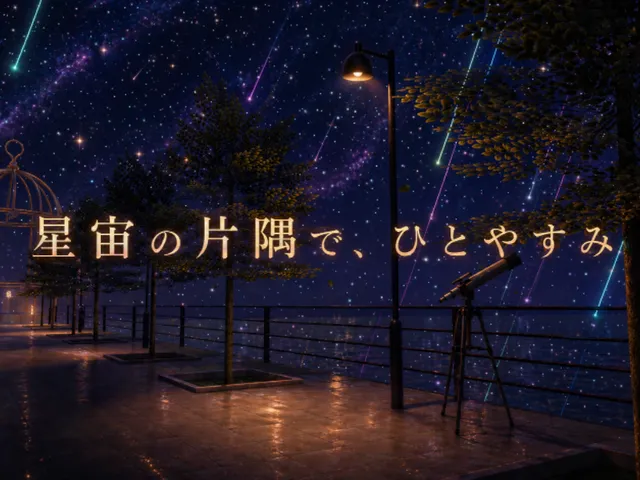 星宙の片隅で、ひとやすみ