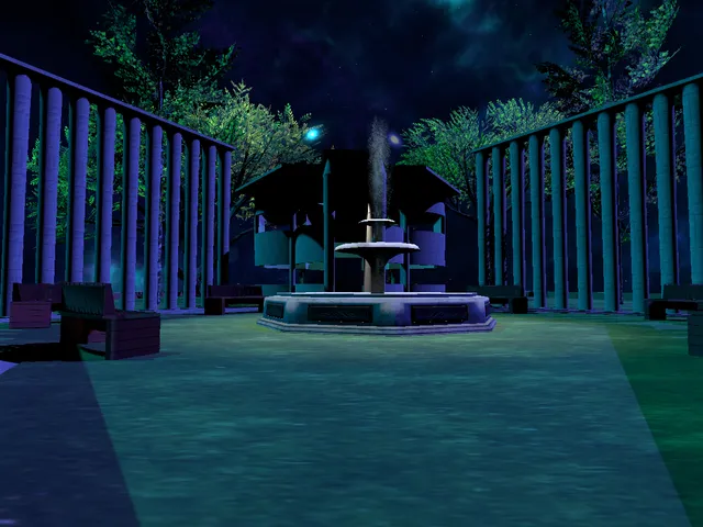 Column Garden Night