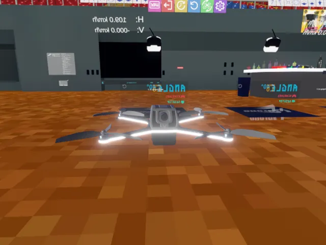 FPVDrone plactice room 87