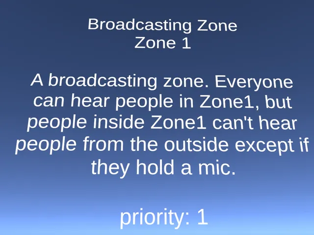 Broadcasting Setup Test