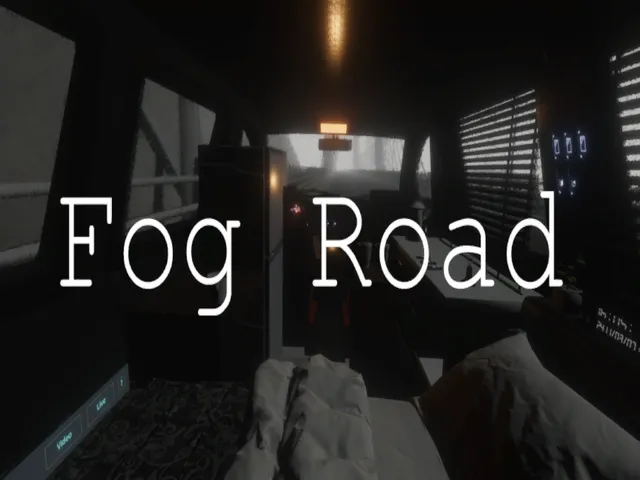 Fog road