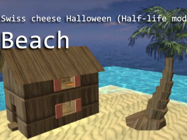 SWISS CHEESE HALLOWEEN˸ Beach