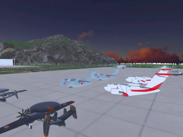 Virtual Range Airplane Field