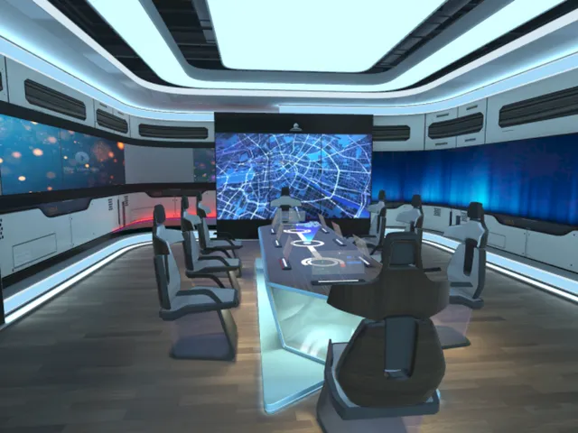 the meeting room