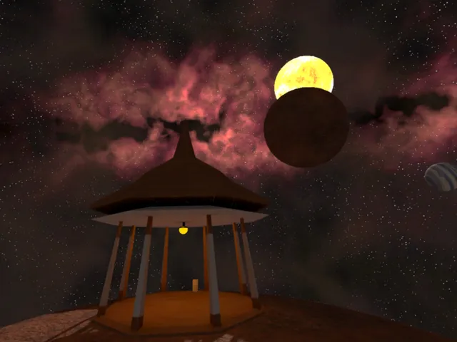 Solar Eclipse of Worlds