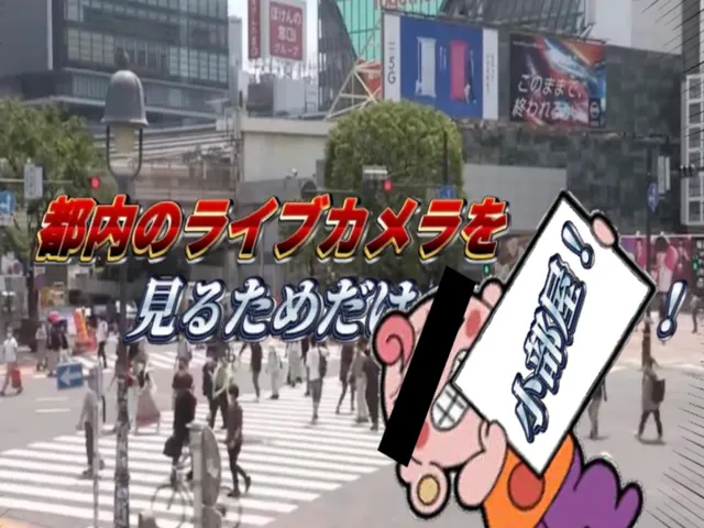 都内のライブカメラを見るためだけの小部屋