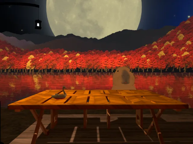 かぴ山の秋の夜