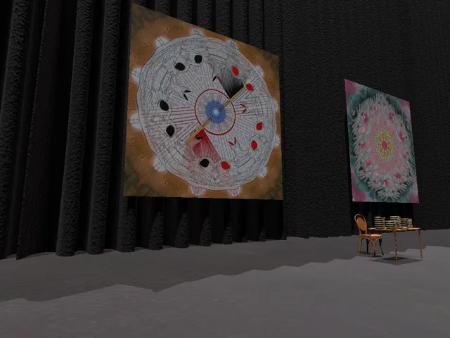 The Kaleidoscopic Erasures VR Art Gallery