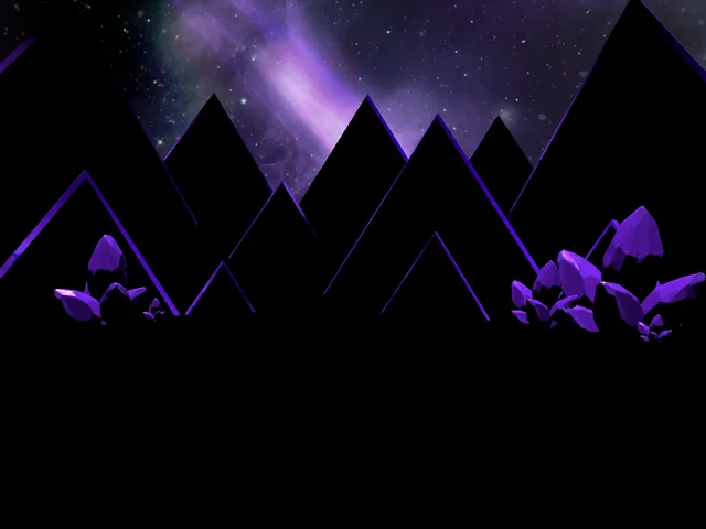 Neon Purple Chill World