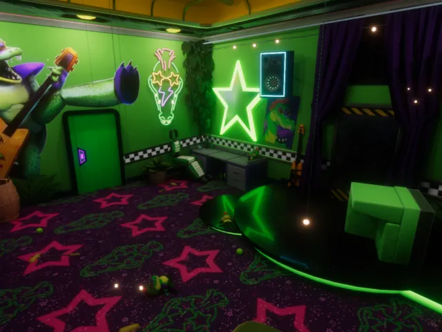 Montgomery Gator's Greenroom ｜ FNAF SB