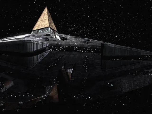 Stargate Ship Ha'tak Goa'uld V-0․2