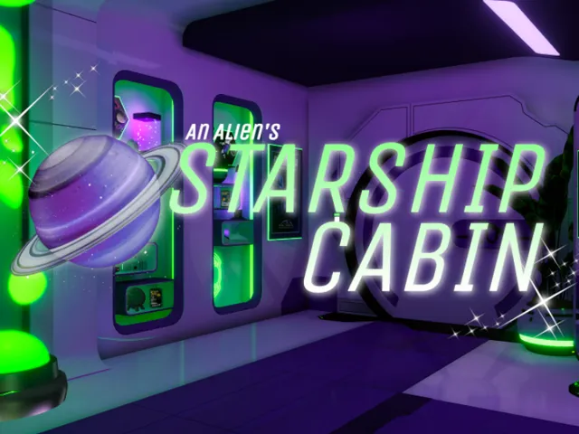 An Alien's Starship Cabin