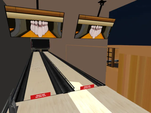 Chill出来るクソデカいカオスなボウリング場