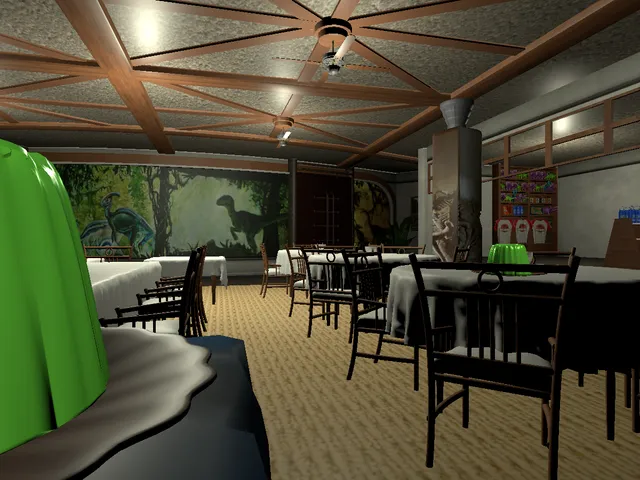 Jurassic Park Cafe