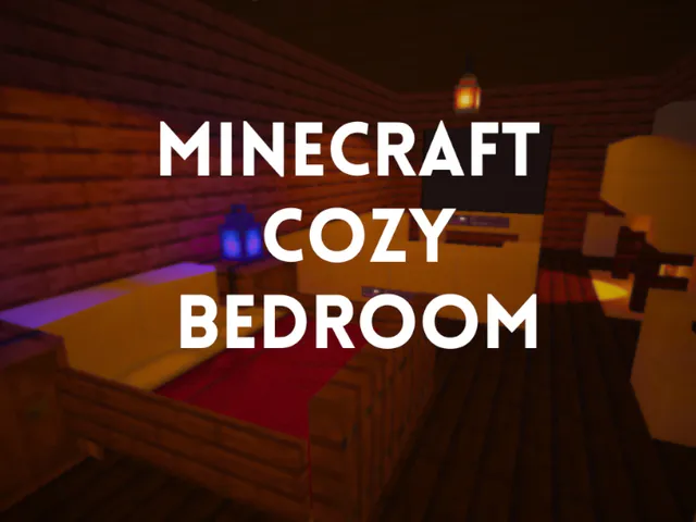 Minecraft Cozy Bedroom