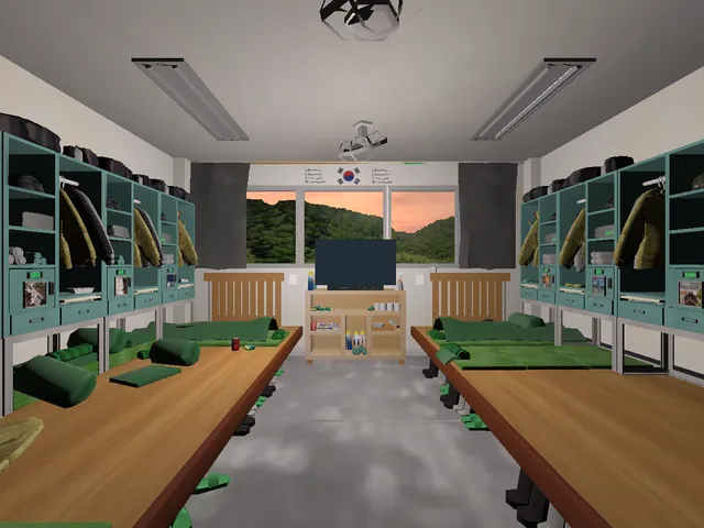 구형 생활관(korea old barracks)