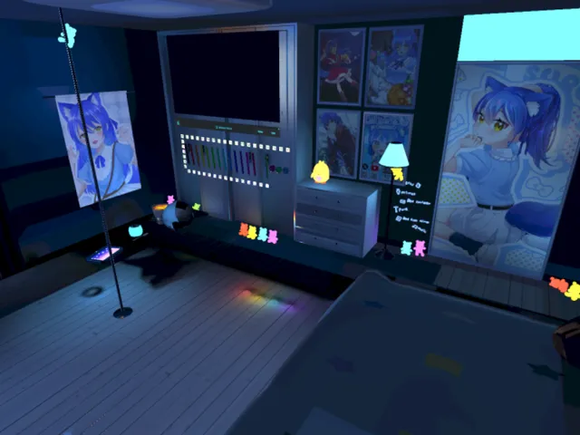 猫宙するろと共にチルルーム