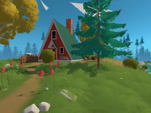 Illustrated Forest Cabin