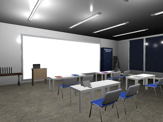 Cinema ⁄ Friends study room v1․1 （교실⁄영화관）