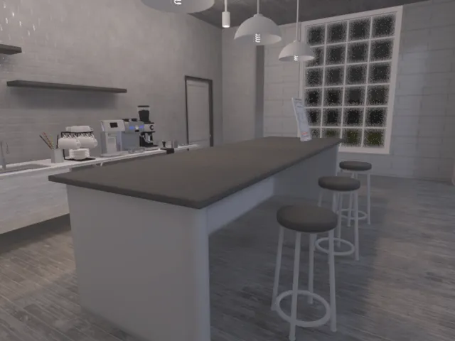 Rainy Bedroom Cafe