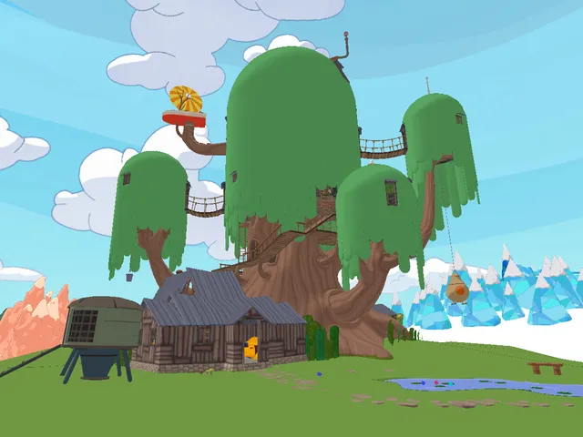 Finn ＆ Jake's Tree Fort