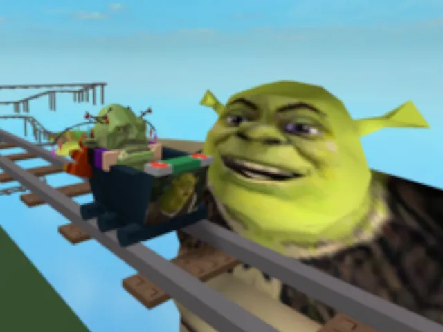 Cart Ride Into Shrek Roblox