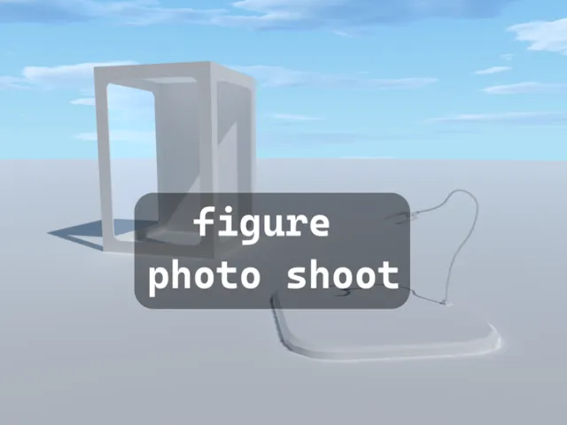 figure photo shoot