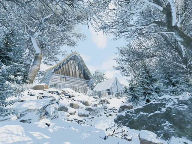 Snowy Valley Forest