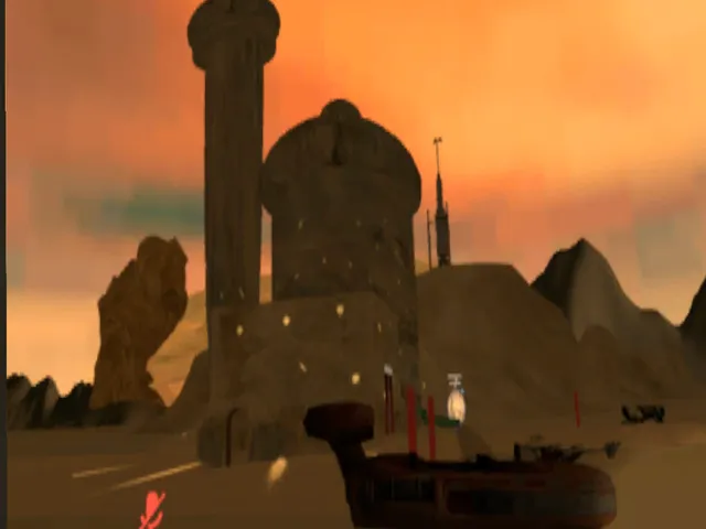 Jabbas Palace on Tatooine